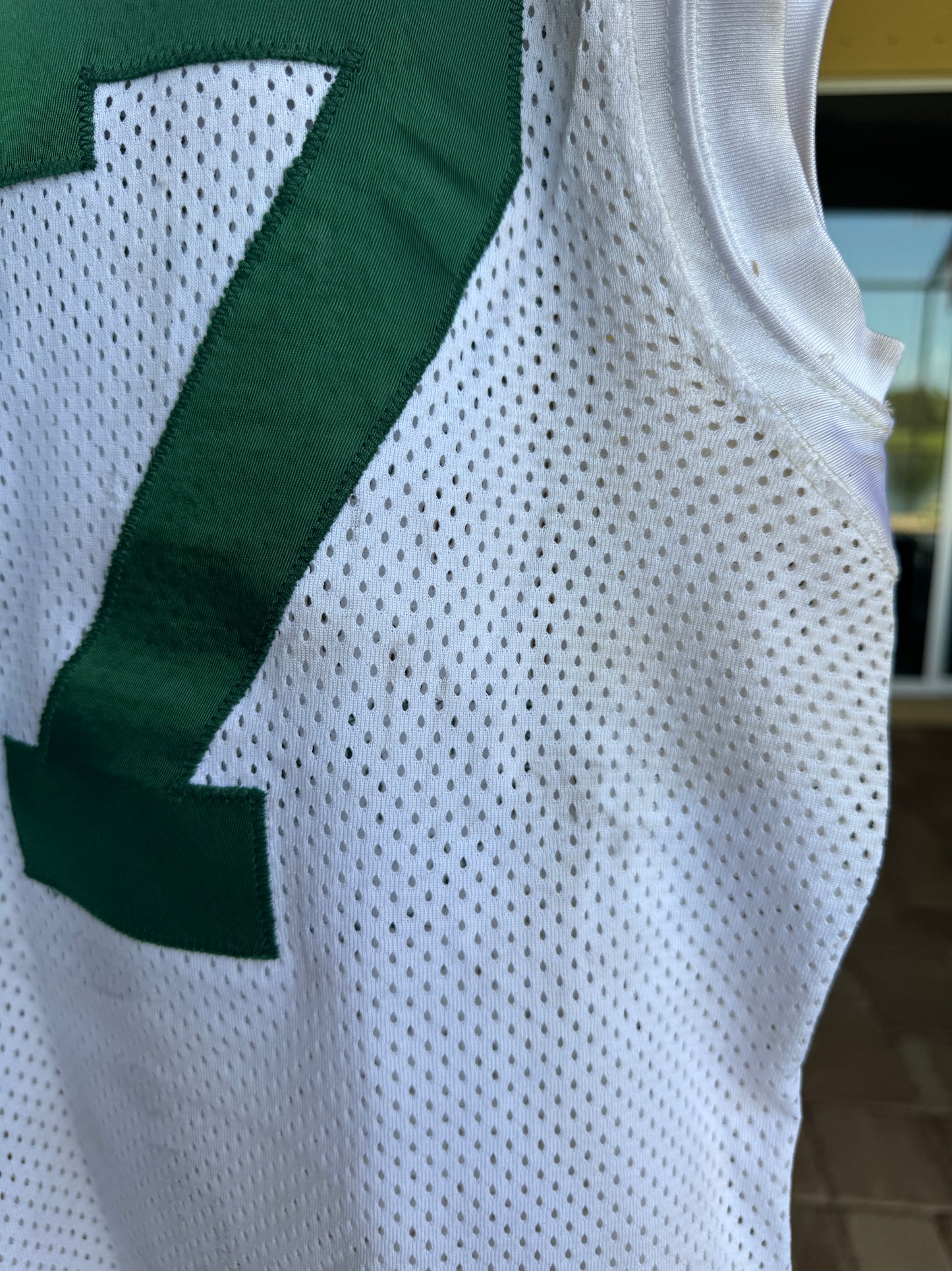Kenny Clark GAME WORN 💪 and Signed 🖋️ Green Bay Packers⚪🟢 NFL Jersey👕 Also includes Captains Patch and PSA Authenticity 🛡️