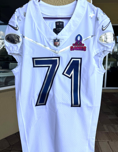Trent Williams Game Issued 💪 San Francisco 49ers PRO BOWL Games Jersey 🎽Includes PSA/DNA Authenticity