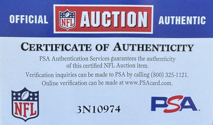 Taki Taimani GAME USED 💪 10/06/24 Minnesota Vikings Nike NFL Jersey 👕 vs. New York Jets London Game ✅ Inc. PSA Authenticity 🛡️