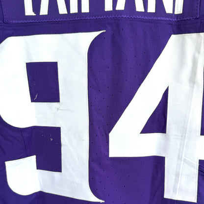 Taki Taimani GAME USED 💪 10/06/24 Minnesota Vikings Nike NFL Jersey 👕 vs. New York Jets London Game ✅ Inc. PSA Authenticity 🛡️