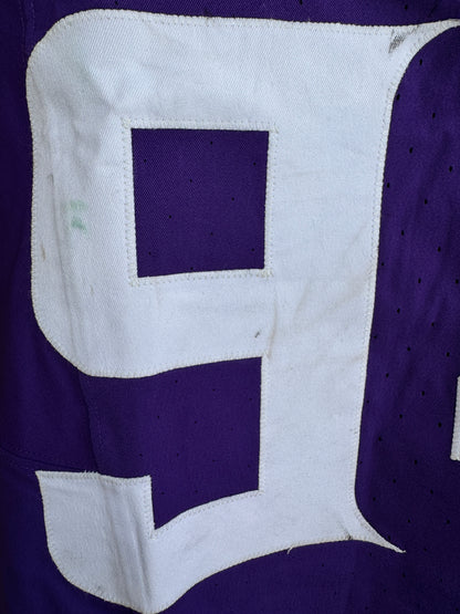 Taki Taimani GAME USED 💪 10/06/24 Minnesota Vikings Nike NFL Jersey 👕 vs. New York Jets London Game ✅ Inc. PSA Authenticity 🛡️