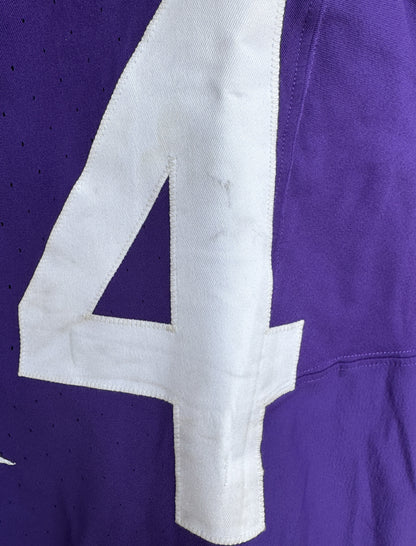 Taki Taimani GAME USED 💪 10/06/24 Minnesota Vikings Nike NFL Jersey 👕 vs. New York Jets London Game ✅ Inc. PSA Authenticity 🛡️