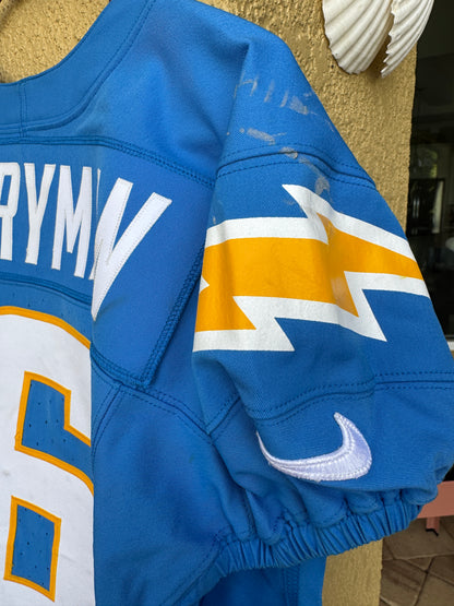 Denzel Perryman GAME-WORN💪11/10/24 Los Angeles Chargers⚡NFL Jersey vs. Tennessee Titans (Salute 2 Service game)