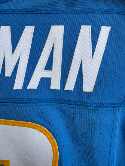 Denzel Perryman GAME-WORN💪11/10/24 Los Angeles Chargers⚡NFL Jersey vs. Tennessee Titans (Salute 2 Service game)