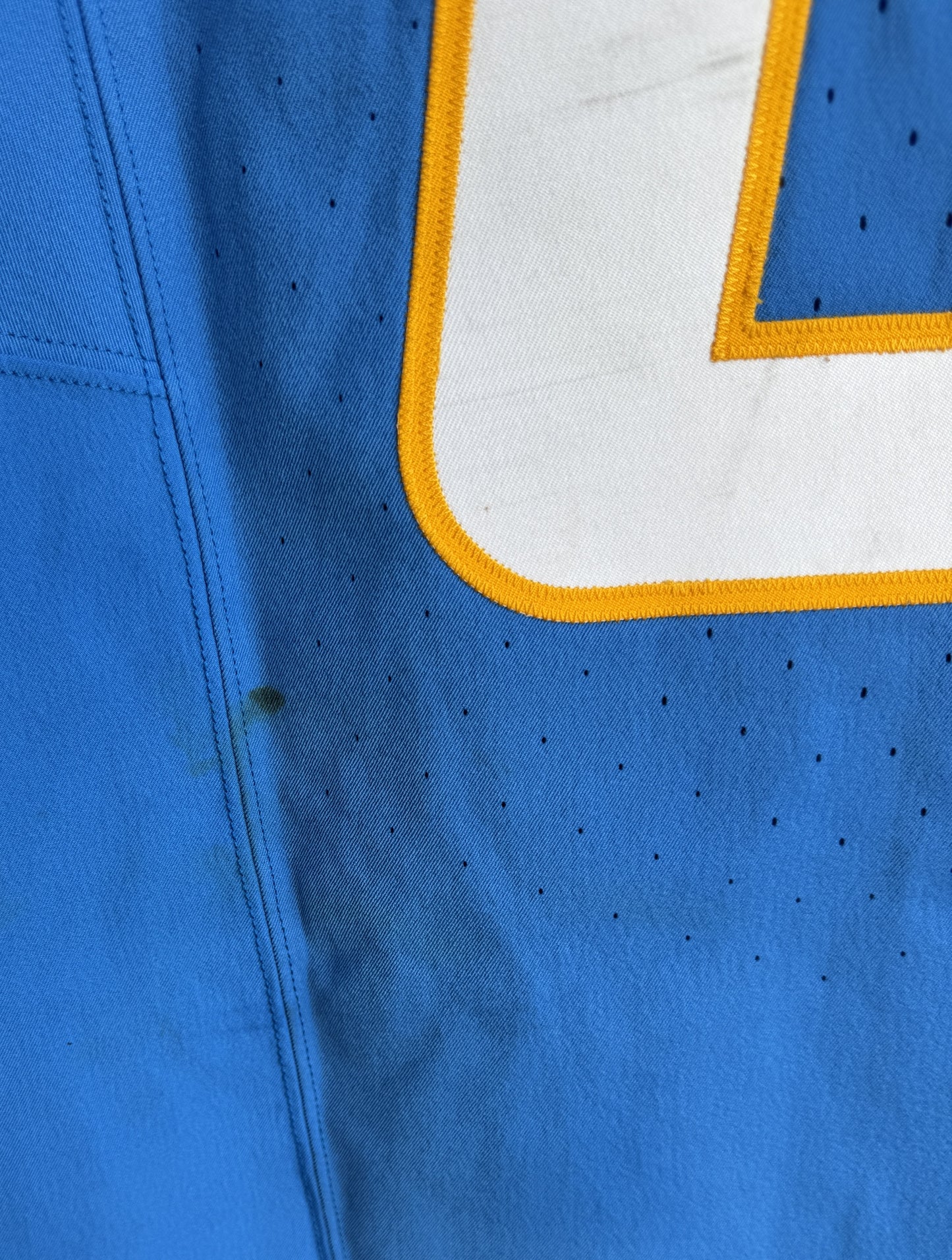 Denzel Perryman GAME-WORN💪11/10/24 Los Angeles Chargers⚡NFL Jersey vs. Tennessee Titans (Salute 2 Service game)