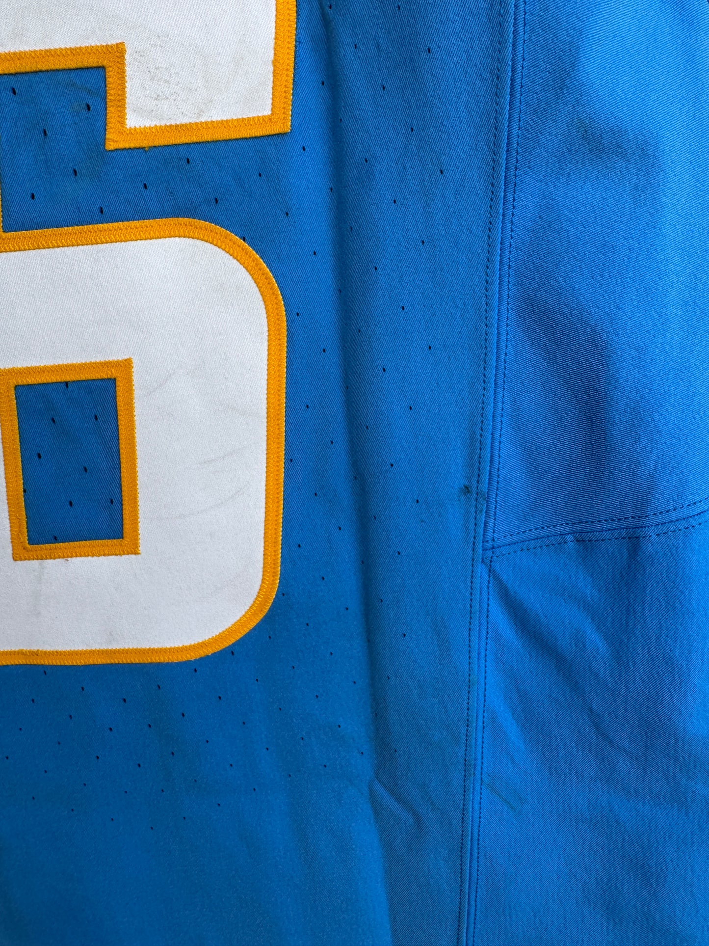 Denzel Perryman GAME-WORN💪11/10/24 Los Angeles Chargers⚡NFL Jersey vs. Tennessee Titans (Salute 2 Service game)