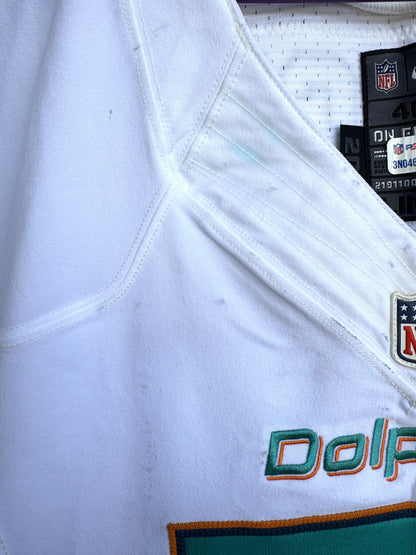 Mike Pouncey GAME-USED 💥 Miami Dolphins 🐬 Nike On-Field NFL Jersey 👕 includes PSA Authenticity 🛡️