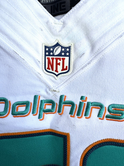 Mike Pouncey GAME-USED 💥 Miami Dolphins 🐬 Nike On-Field NFL Jersey 👕 includes PSA Authenticity 🛡️