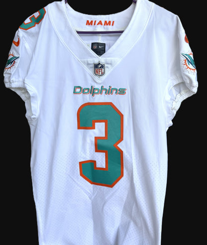 Will Fuller V TEAM ISSUED Miami Dolphins 🐬 Nike On-Field NFL Jersey 👕 Inc. PSA Authenticity 🛡️