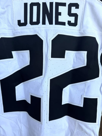 Jarrian Jones GAME USED 10/13/2024 Jacksonville Jaguars On-Field Nike NFL Jersey vs. Chicago Bears Also inc. PSA Authenticity