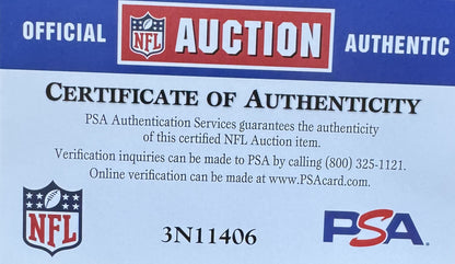 Jarrian Jones GAME USED 10/13/2024 Jacksonville Jaguars On-Field Nike NFL Jersey vs. Chicago Bears Also inc. PSA Authenticity