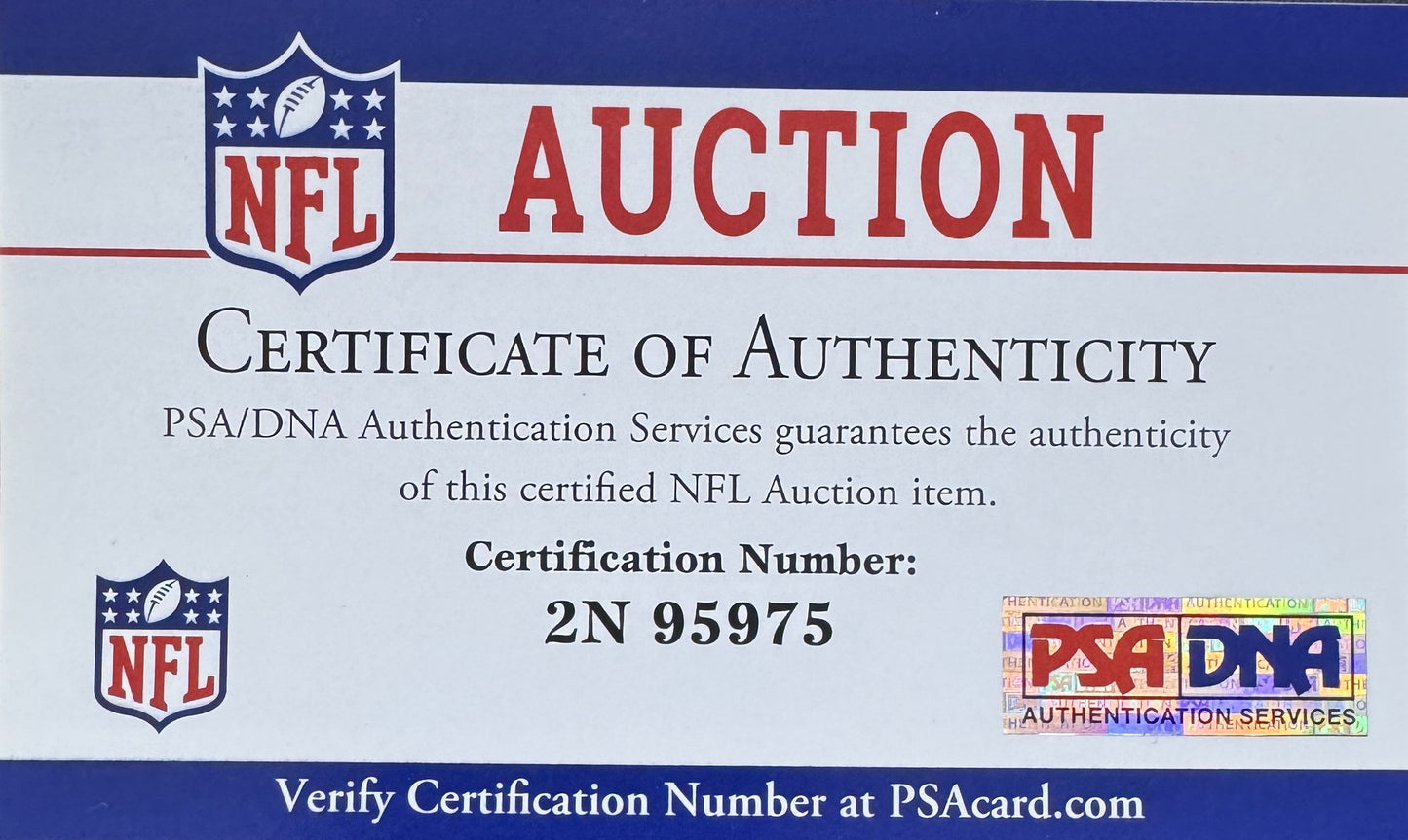 James Hurst GAME WORN 💪 10/02/2022 PHOTO MATCHED 📸 New Orleans Saints Nike NFL Jersey👕 vs. Minnesota Vikings with PSA Authentication 🛡️