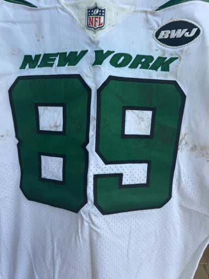 Chris Herndon GAME USED 💪 01/13/2021 PHOTO MATCHED 📸 New York Jets Nike NFL Jersey 👕 Also includes PSA Authenticity🛡️