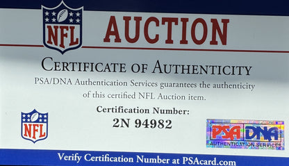 Tanner Muse GAME-WORN 💪 11/13/22 PHOTO MATCHED 📸 Seattle Seahawks NFL Jersey 👕 vs Bucs inc. PSA COA