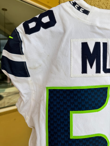 Tanner Muse GAME-WORN 💪 11/13/22 PHOTO MATCHED 📸 Seattle Seahawks NFL Jersey 👕 vs Bucs inc. PSA COA