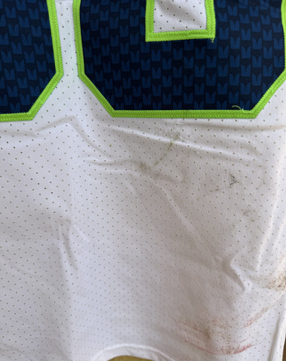 Tanner Muse GAME-WORN 💪 11/13/22 PHOTO MATCHED 📸 Seattle Seahawks NFL Jersey 👕 vs Bucs inc. PSA COA