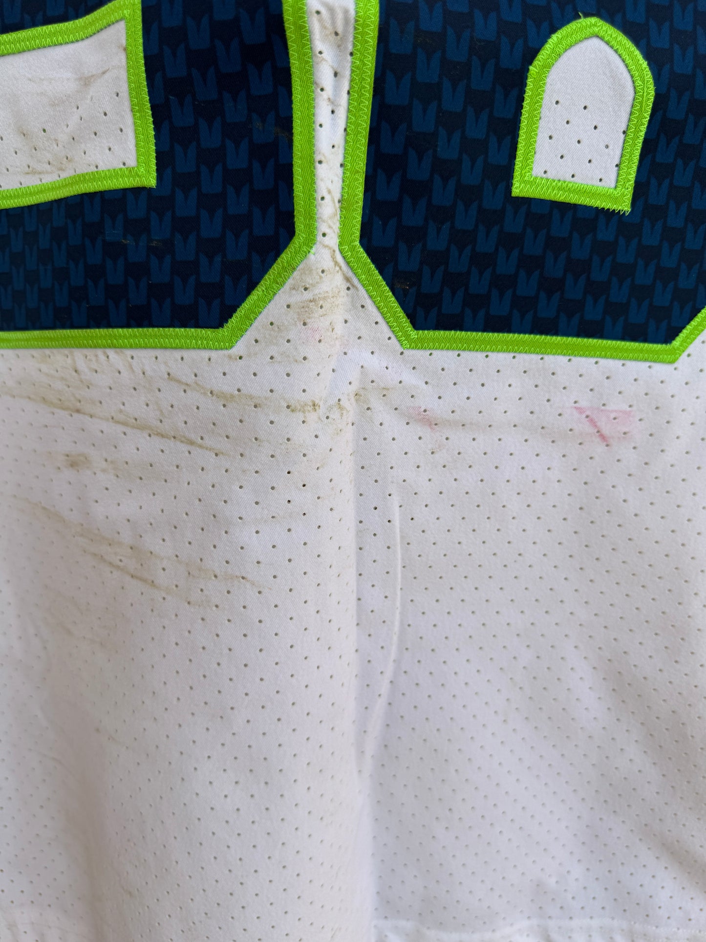 Tanner Muse GAME-WORN 💪 11/13/22 PHOTO MATCHED 📸 Seattle Seahawks NFL Jersey 👕 vs Bucs inc. PSA COA
