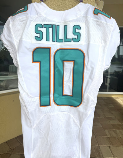 Kenny Stills GAME USED 💪 Miami Dolphins 🐬 Nike On-Field  NFL Jersey👕 includes PSA Authenticity 🛡️
