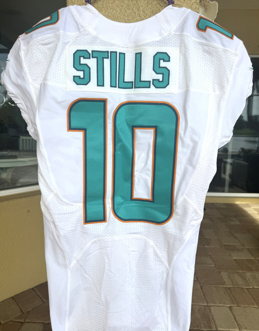 Kenny Stills GAME USED 💪 Miami Dolphins 🐬 Nike On-Field  NFL Jersey👕 includes PSA Authenticity 🛡️