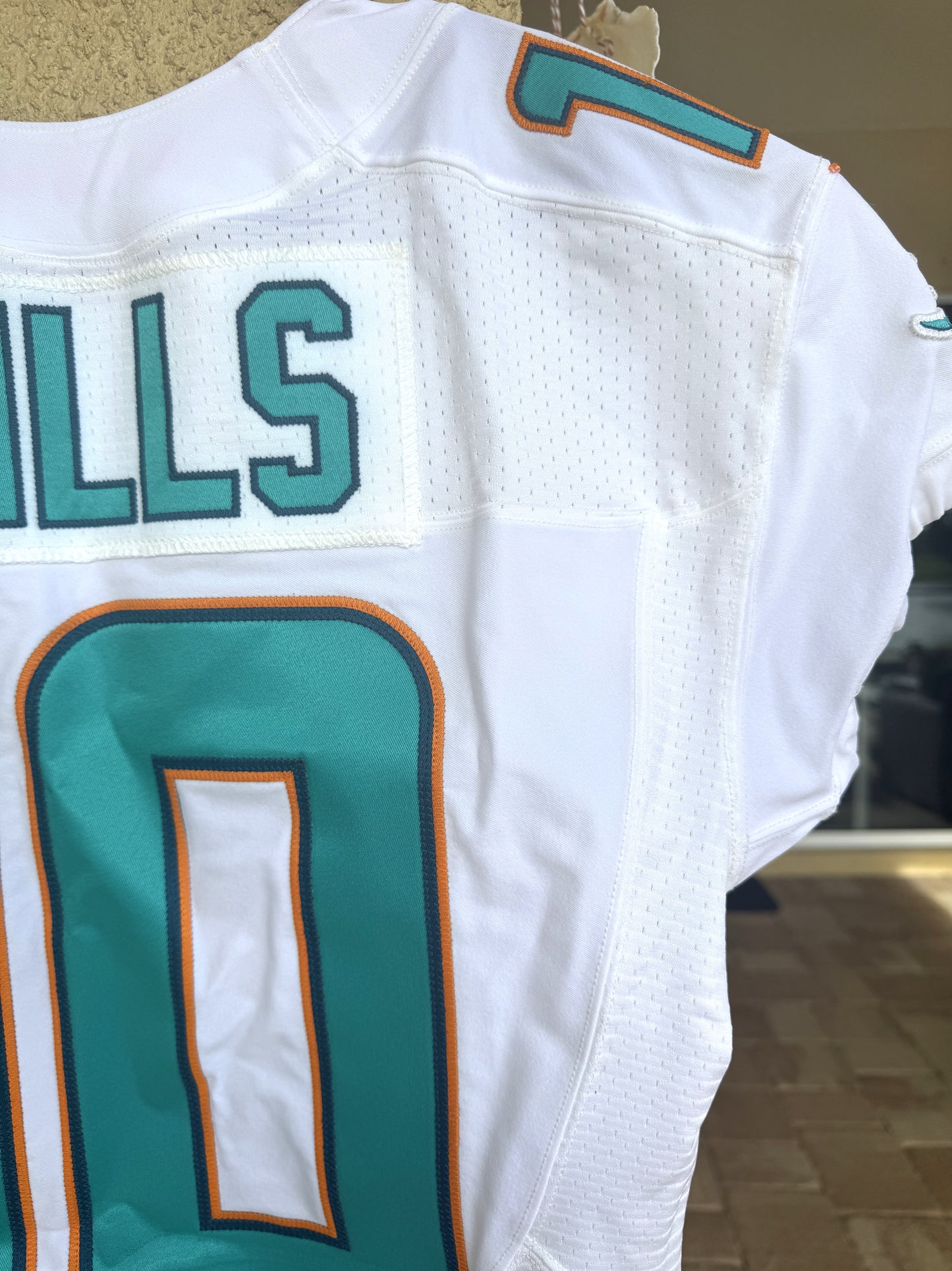Kenny Stills GAME USED 💪 Miami Dolphins 🐬 Nike On-Field  NFL Jersey👕 includes PSA Authenticity 🛡️