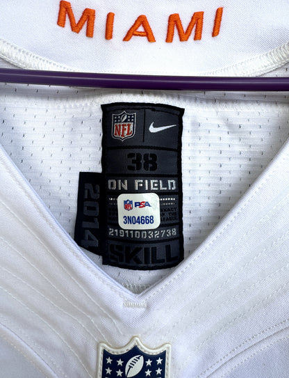 Kenny Stills GAME USED 💪 Miami Dolphins 🐬 Nike On-Field  NFL Jersey👕 includes PSA Authenticity 🛡️