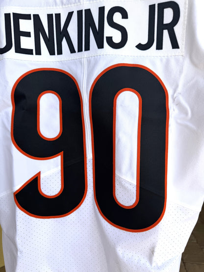 Kris Jenkins Jr. Game-Issued 💪Cincinnati Bengals🐅NFL Jersey – Nike includes COA⭐