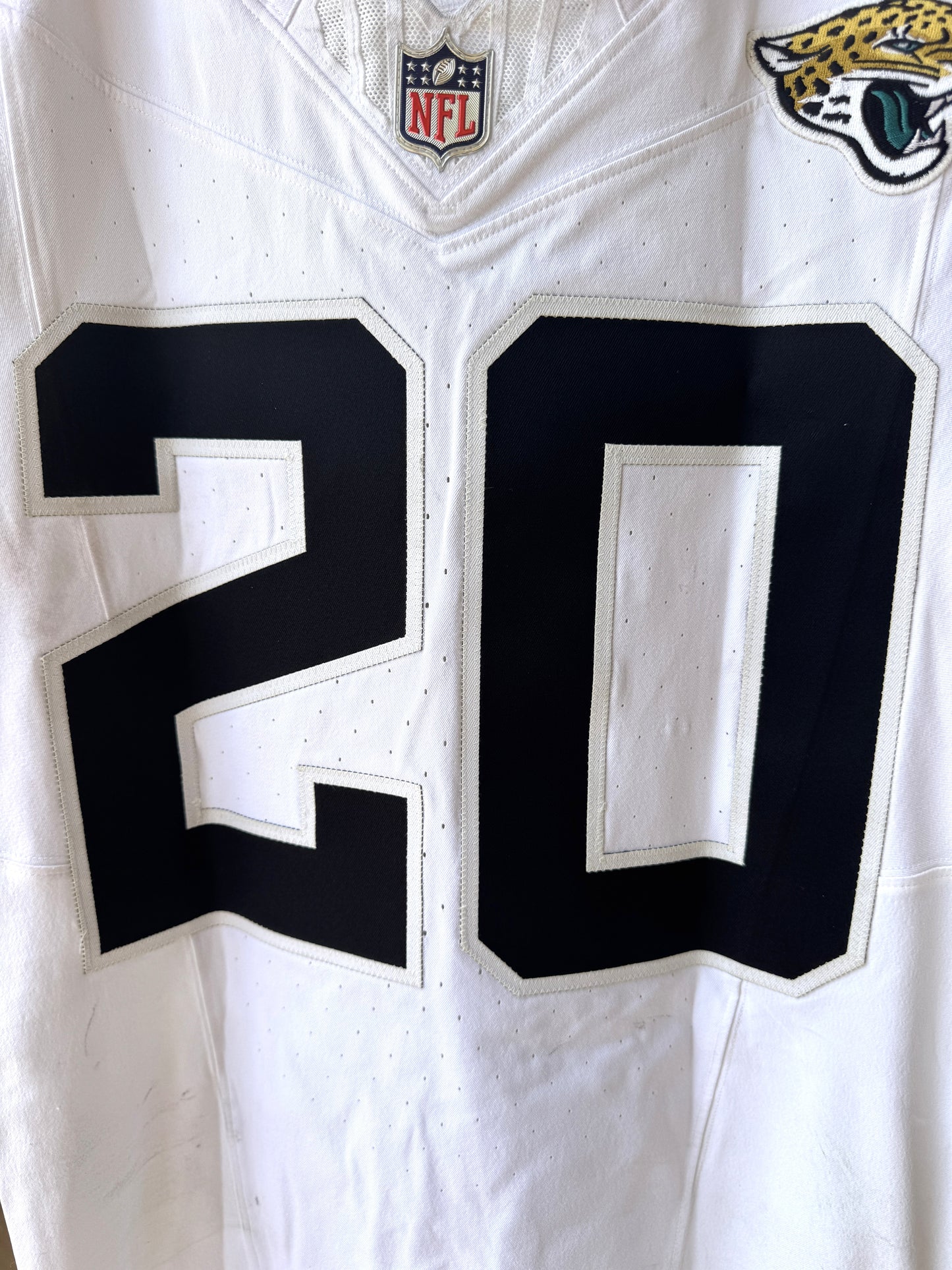 Daniel Thomas GAME WORN 💪 12/22/2024 Jacksonville Jaguars 🐆 Nike NFL Jersey 👕 vs. Las Vegas Raiders
