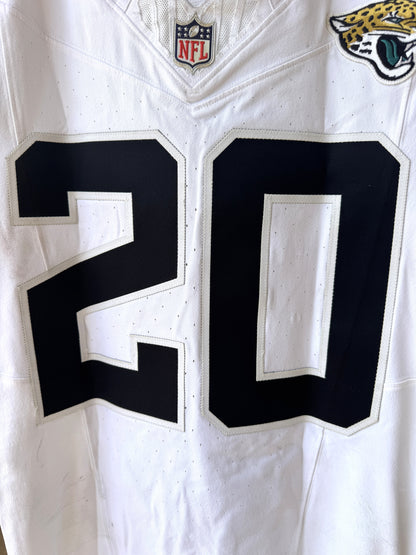 Daniel Thomas GAME WORN 💪 12/22/2024 Jacksonville Jaguars 🐆 Nike NFL Jersey 👕 vs. Las Vegas Raiders