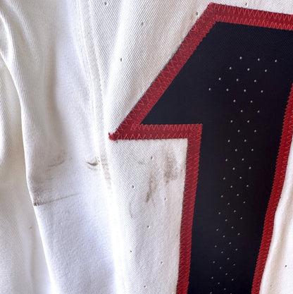 Xavier Hutchinson GAME WORN 💪 10/13/24 Houston Texans 🐂 NFL Jersey 👕 Victory over the New England Patriots inc. Metabilia COA 🛡️