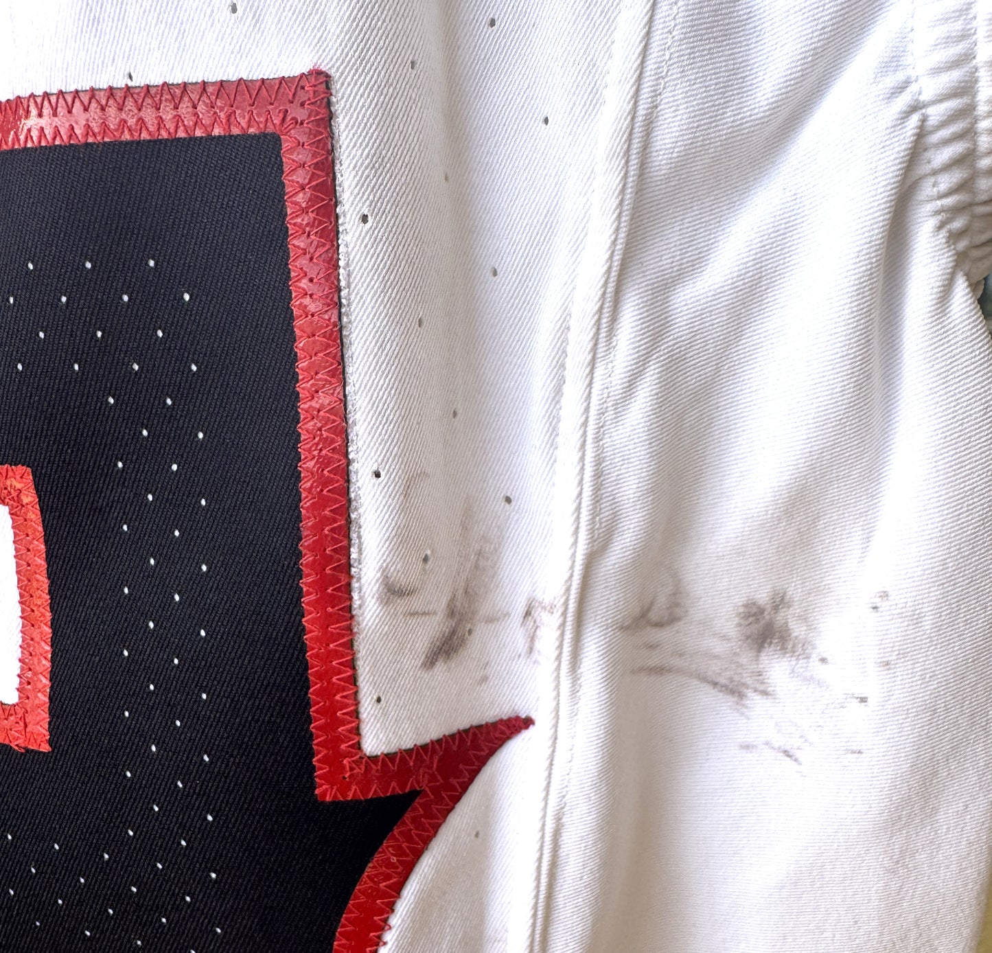 Xavier Hutchinson GAME WORN 💪 10/13/24 Houston Texans 🐂 NFL Jersey 👕 Victory over the New England Patriots inc. Metabilia COA 🛡️