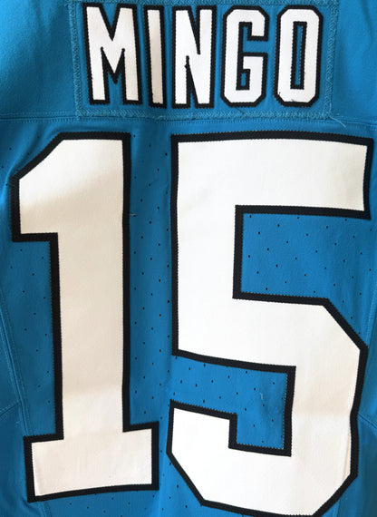 Jonathan Mingo Game Worn💪10/13/24 Carolina Panthers🐆vs.Falcons NFL Jersey👕vs. Falcons Also includes PSA Authentication