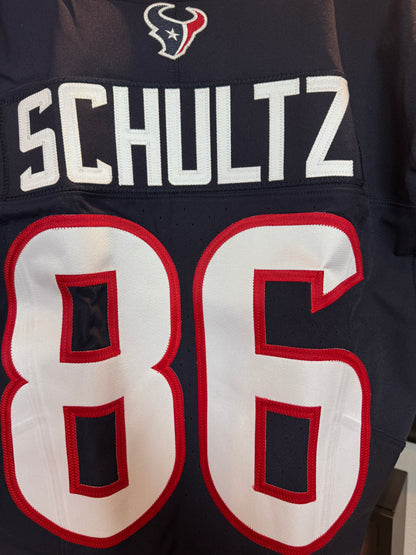Dalton Schultz Game Issued 💪 Houston Texans 🐂 Nike NFL Jersey Also includes COA 🛡️