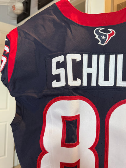 Dalton Schultz Game Issued 💪 Houston Texans 🐂 Nike NFL Jersey Also includes COA 🛡️
