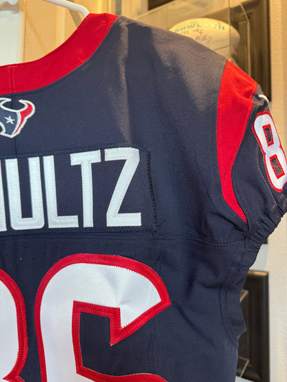 Dalton Schultz Game Issued 💪 Houston Texans 🐂 Nike NFL Jersey Also includes COA 🛡️