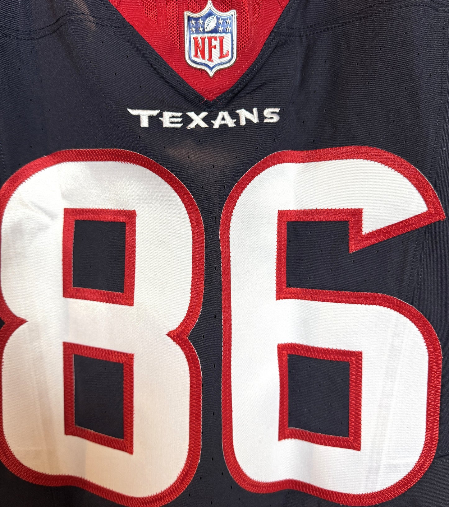Dalton Schultz Game Issued 💪 Houston Texans 🐂 Nike NFL Jersey Also includes COA 🛡️