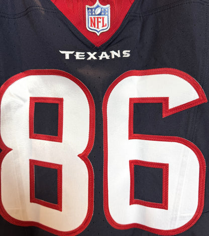 Dalton Schultz Game Issued 💪 Houston Texans 🐂 Nike NFL Jersey Also includes COA 🛡️