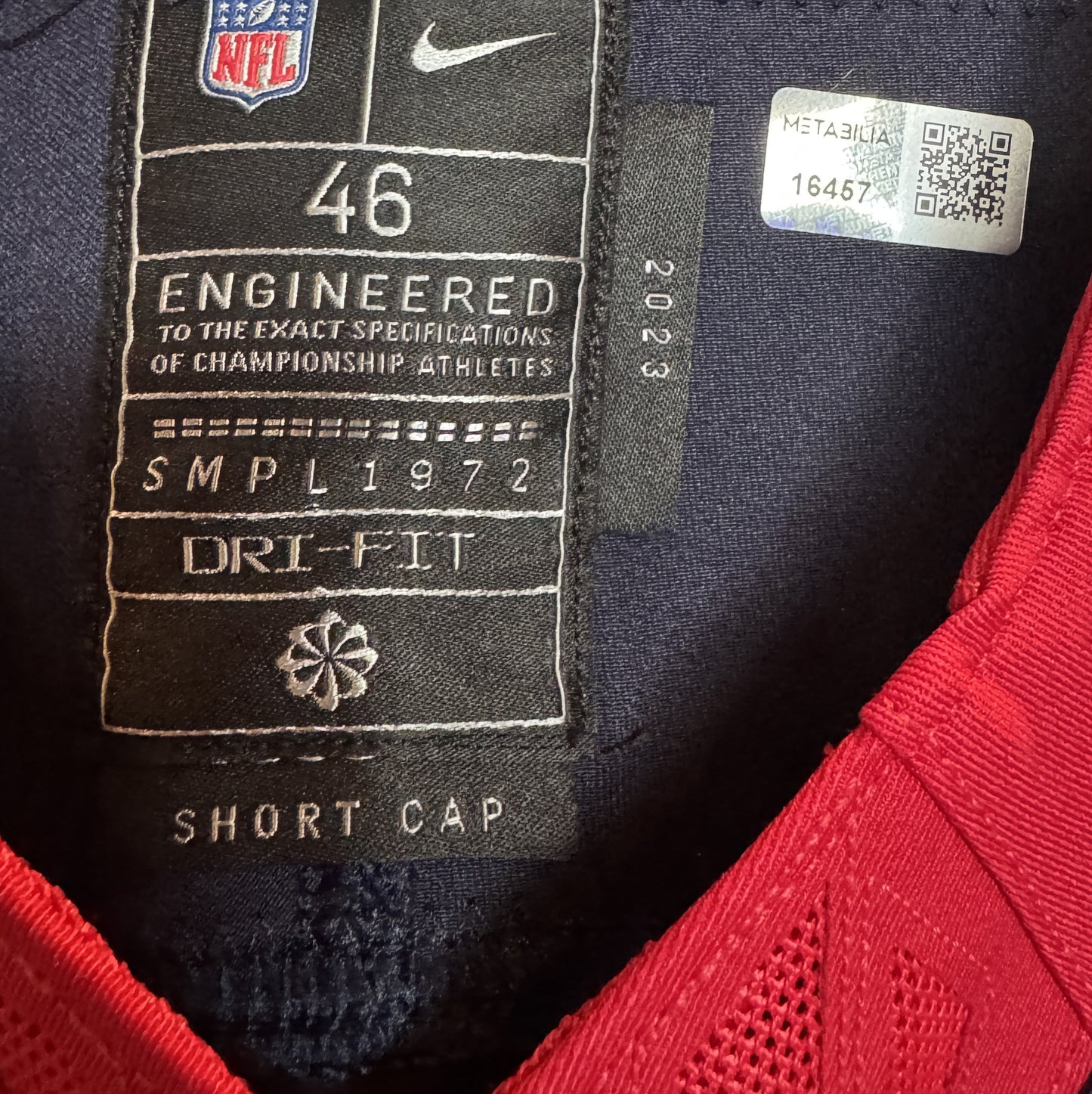 Juice Scruggs Team Issued 💥 Houston Texans 🐂 Nike NFL Jersey Also includes COA 📄