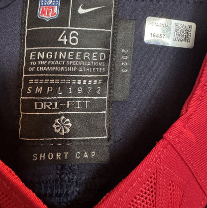 Juice Scruggs Team Issued 💥 Houston Texans 🐂 Nike NFL Jersey Also includes COA 📄
