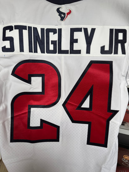 Derek Stingley Jr Team Issued Houston Texans 🐂 Nike NFL Jersey Also includes COA 🛡️