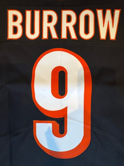 Joe Burrow Team-Issued Cincinnati Bengals On-Field Nike NFL Jersey Includes captains patch Size 44🧡🖤