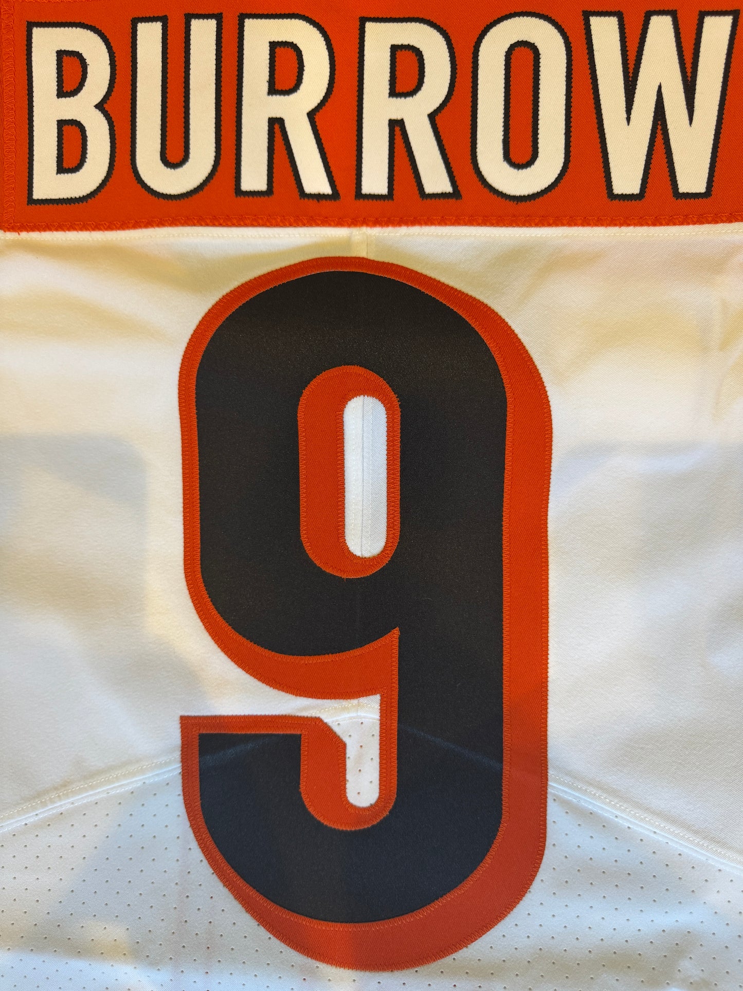 Joe Burrow Bengals Game-Issued On-Field NFL Jersey (Nike) Metabilia Certified💥Inc. Captains Patch