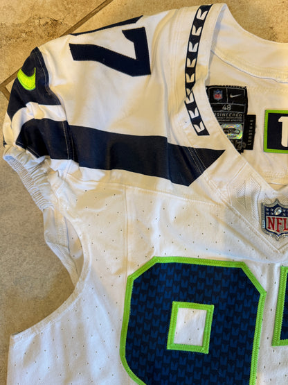 Johnathan Hankins GAME-WORN💪10/20/24 Seattle Seahawks NFL Jersey👕vs. Atlanta Falcons Inc.COA