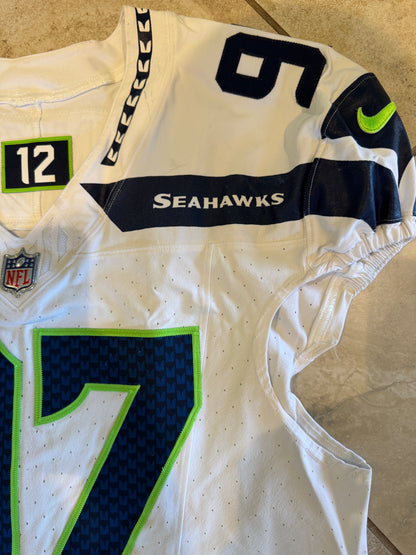 Johnathan Hankins GAME-WORN💪10/20/24 Seattle Seahawks NFL Jersey👕vs. Atlanta Falcons Inc.COA