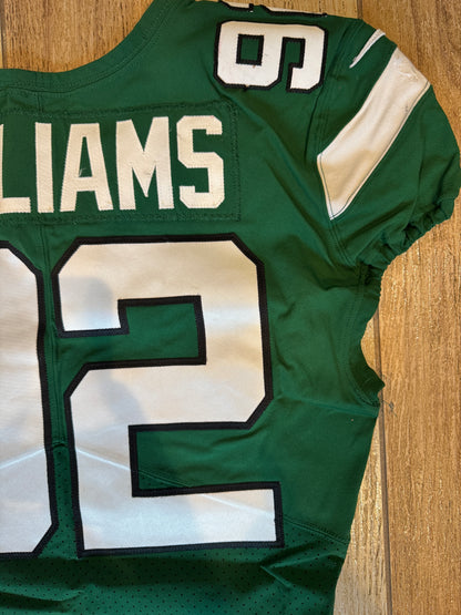 Leonard Williams GAME USED/WORN 💪 New York Jets Nike NFL Jersey 👕 with PSA Authenticity🛡️