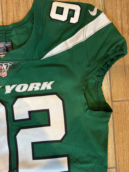 Leonard Williams GAME USED/WORN 💪 New York Jets Nike NFL Jersey 👕 with PSA Authenticity🛡️