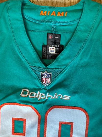 Raekwon Davis GAME/TEAM ISSUED 💪 Miami Dolphins 🐬 Nike On-Field NFL Jersey 🎽  Inc. PSA Authenticity 🛡️