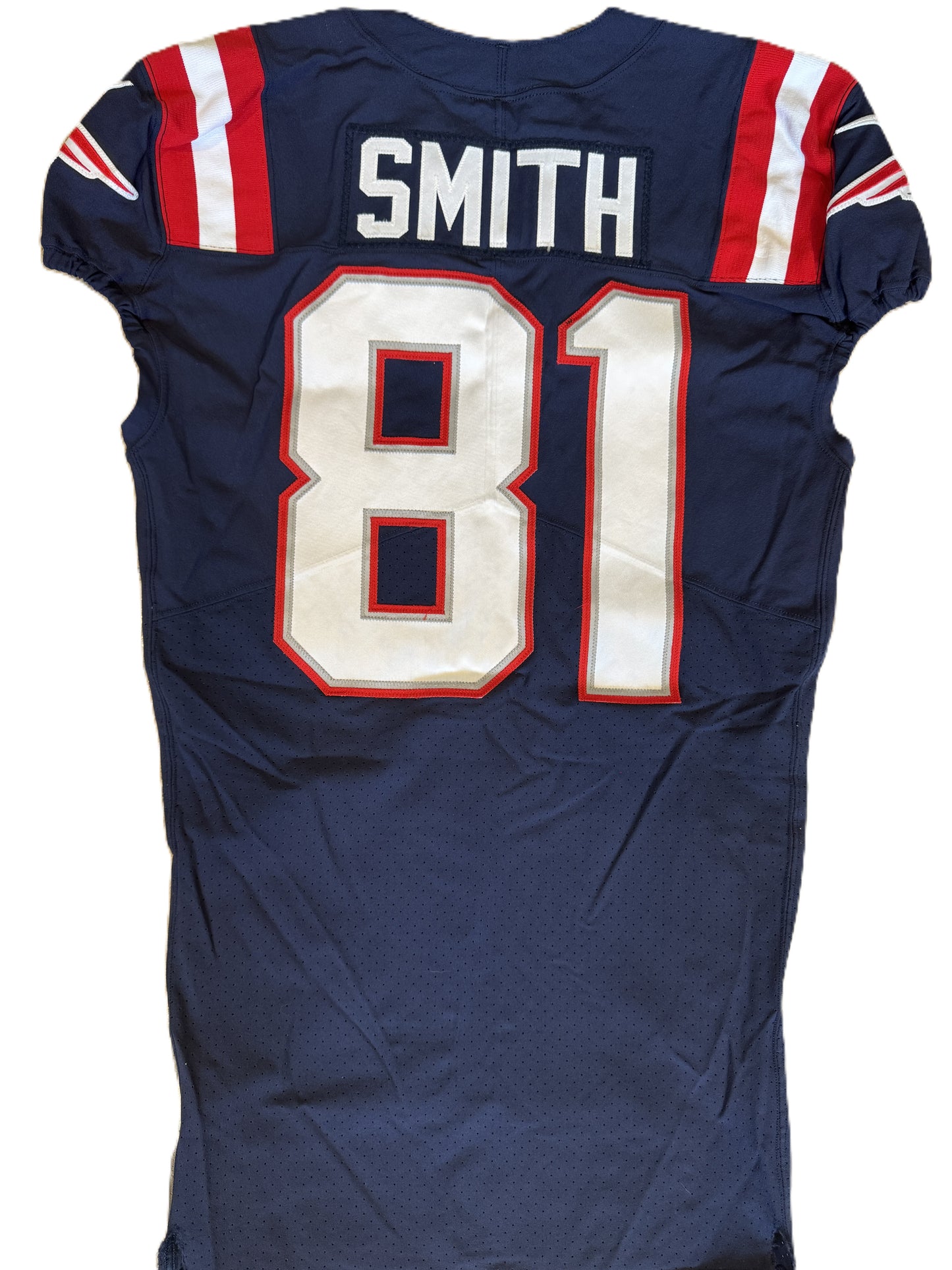 Jonnu Smith GAME WORN 💪 11/14/2021 New England Patriots Nike NFL Jersey 🎽 vs. Browns  PSA Authenticated 🛡️