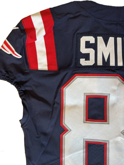 Jonnu Smith GAME WORN 💪 11/14/2021 New England Patriots Nike NFL Jersey 🎽 vs. Browns  PSA Authenticated 🛡️
