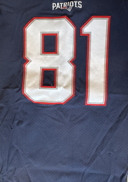 Jonnu Smith GAME WORN 💪 11/14/2021 New England Patriots Nike NFL Jersey 🎽 vs. Browns  PSA Authenticated 🛡️