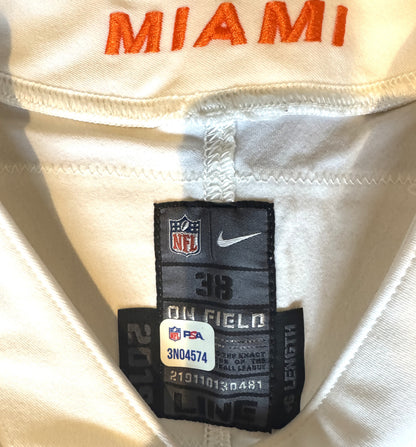 Chris Steele GAME ISSUED 💪 Miami Dolphins 🐬 On-Field Nike NFL Jersey 🎽 Inc. PSA Authenticity 🛡️